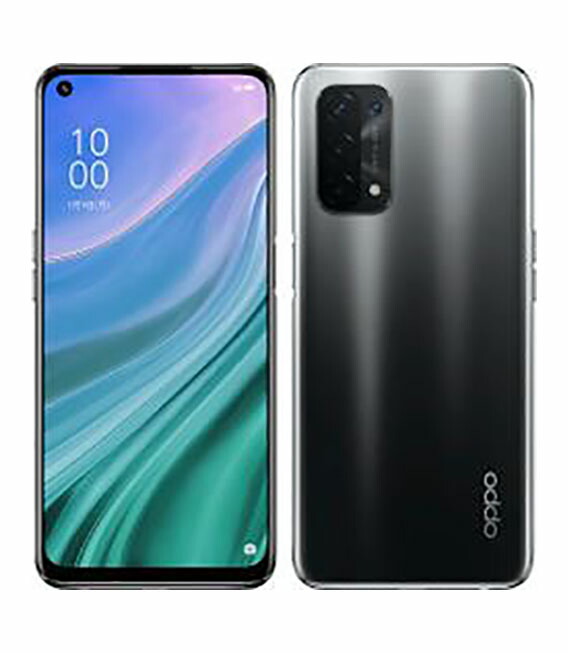 【中古】【安全性のある引き受ける】 OPPO A54 5G CPH2303[64GB] SIM無償性 しろがね色黒いこと