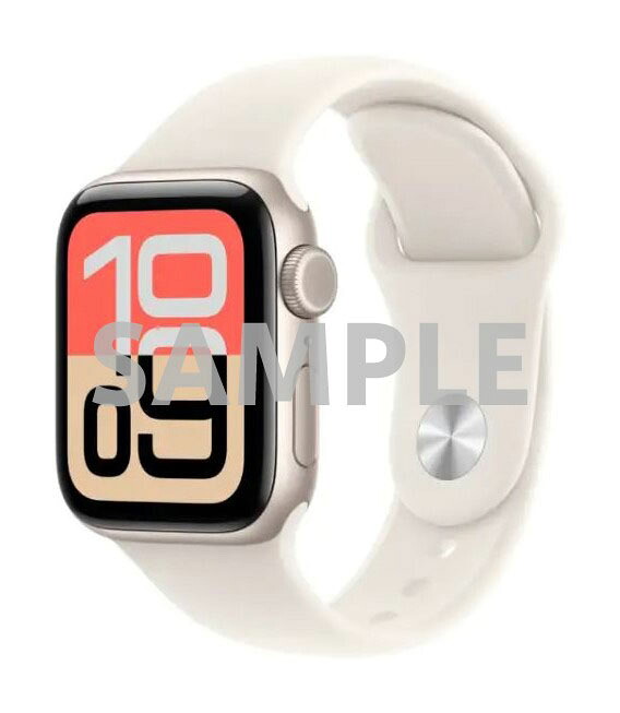 【中古】【安心保証】 SE 第3世代[40mm/セルラー]アルミ スターライト Apple Watch