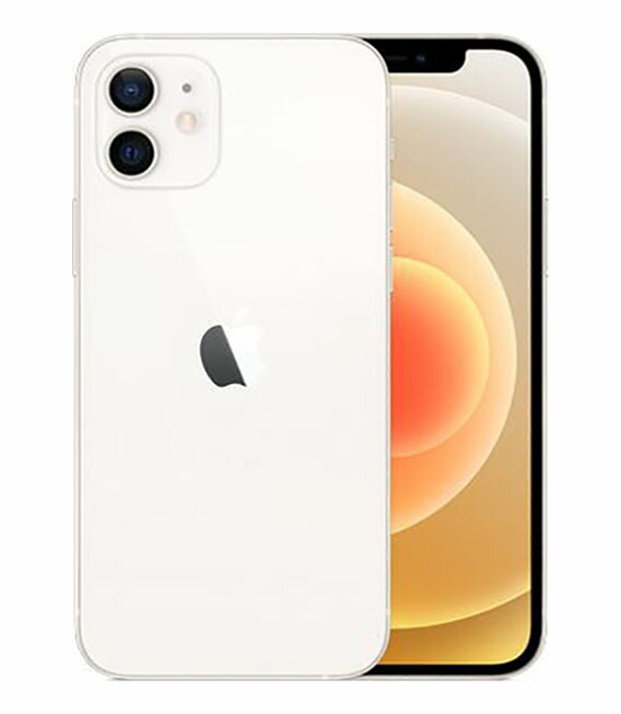 【中古】【安心保証】 iPhone12[64GB] モバイル ホワイト｜ゲオモバイル