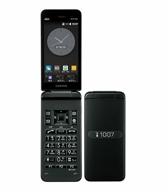 楽天市場】【未使用品〜中古品】京セラ GRATINA KYF42 au版SIM
