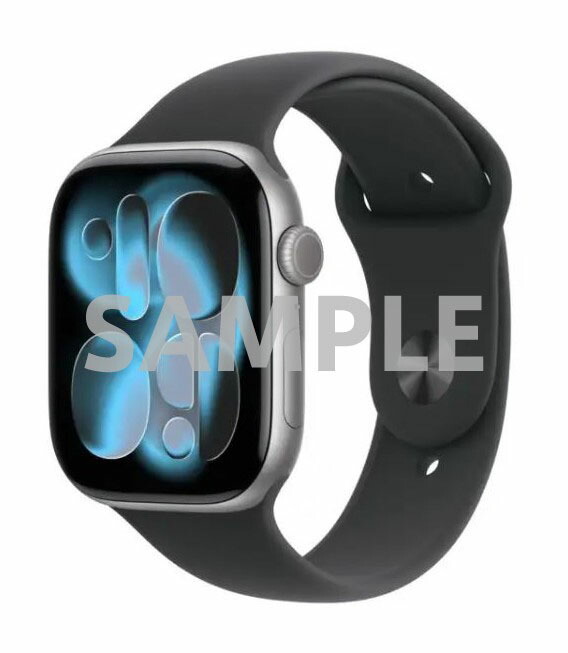 【中古】【安全性のある引き請ける】 Series11[46粍/GPS]軽銀 間隔文字薄墨色 Apple Watch