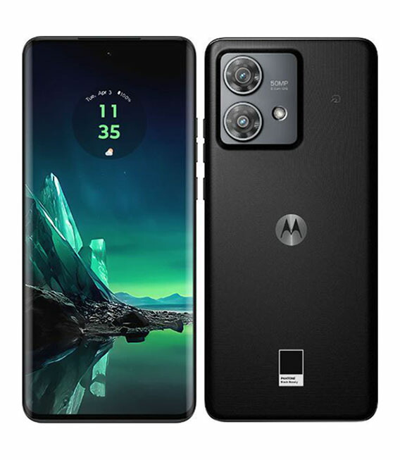【中古】【安心保証】 MOTOROLA motorola edge 40 neo[256GB] SIMフリー ブラックビューティ