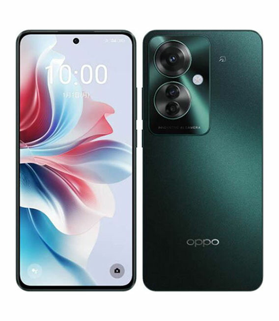 【中古】【楽になること引き受ける】 OPPO Reno11 A CPH2603[128GB] 移動性 ダークグーリン
