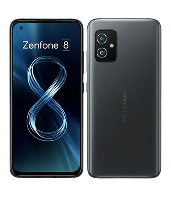 【中古】【楽になること引きうける】 ZenFone 8 ZS590KS-BK128S8[128GB] SIM無償性 オブシディアンブラック