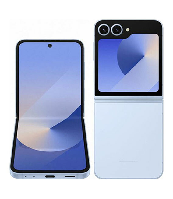 【中古】【安心保証】 Galaxy Z Flip6 SC-54E[256GB] docomo ブルー