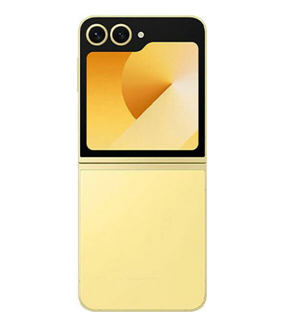 【中古】【安心保証】 Galaxy Z Flip6 SCG29[256GB] au イエロー