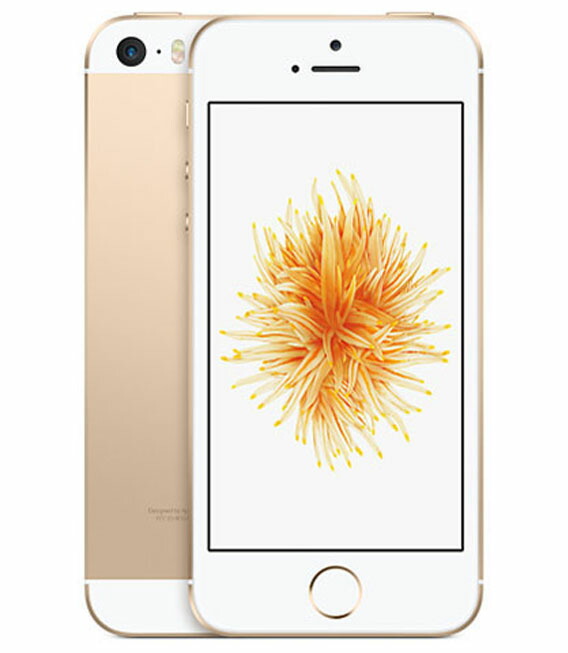 【中古】【安心保証】 iPhoneSE[16GB] SIMロック解除 au/UQ ゴールド