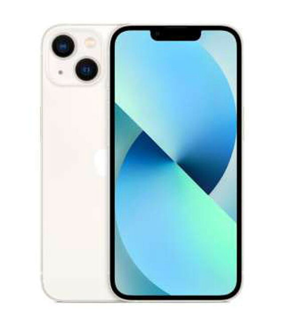 【中古】【安心保証】 iPhone13[256GB] SIMフリー スターライト