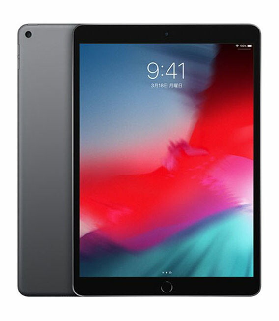 【中古】【安心保証】 iPad Air 10.5インチ 第3世代[64GB] Wi-Fiモデル スペースグレイ