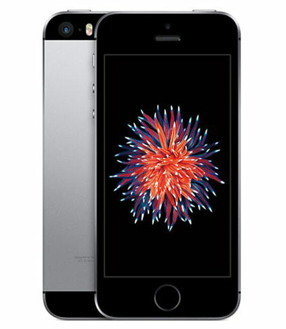 【中古】【楽になること引き受ける】 iPhoneSE[32GB] SIM鍵を掛ける取り消す au/UQ 空白文字薄墨色