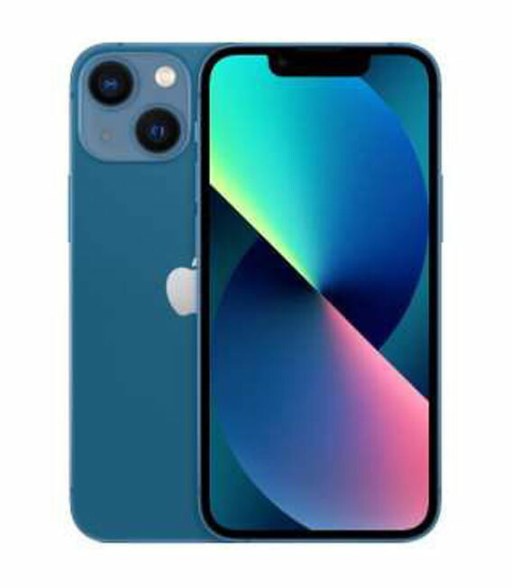 【中古】【安心保証】 iPhone13 mini[512GB] au ブルー