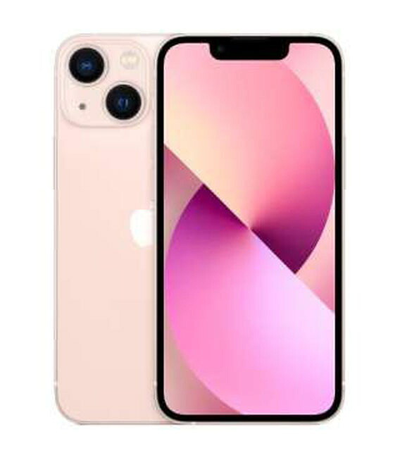【中古】【安心保証】 iPhone13 mini[128GB] モバイル ピンク