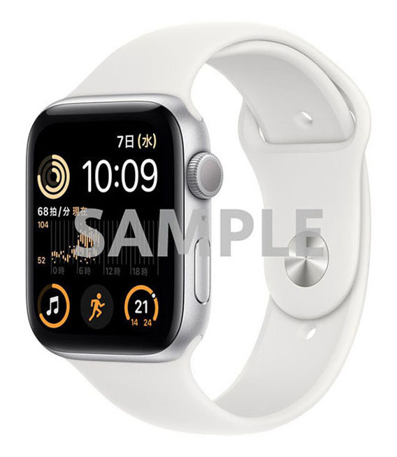 最前線の SE 第2世代 44mm GPS アルミニウム シルバー AppleWatch