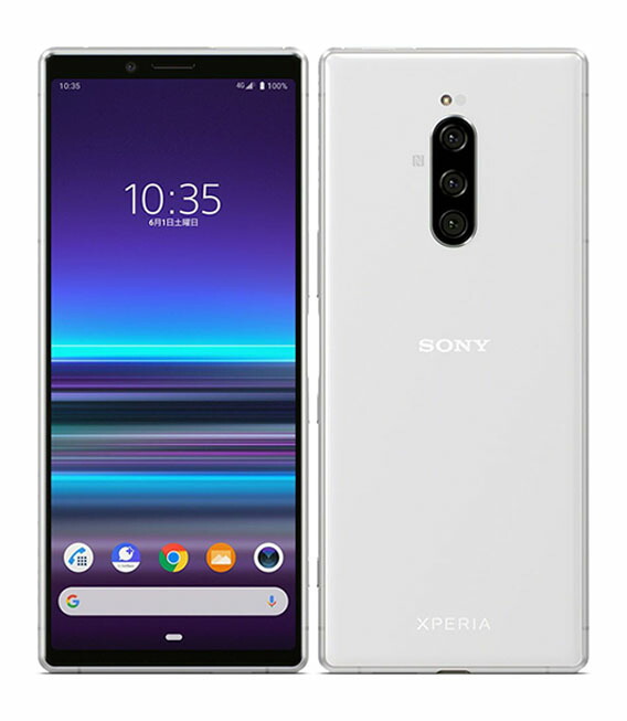 【中古】【楽になること引き受ける】 Xperia 1 802SO[64GB] SoftBank 白いこと