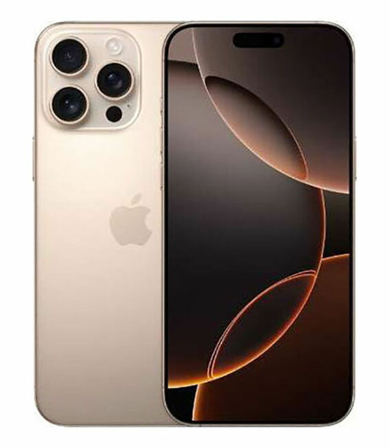 【中古】【安心保証】 iPhone16 Pro[1TB] docomo デザートチタニウム