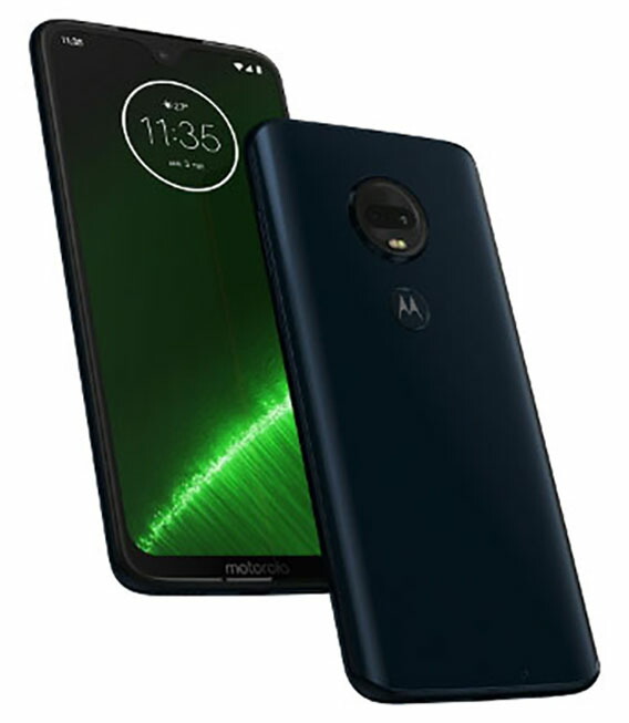 【中古】【安心保証】 SIMフリー Moto G7 Plus[64G] ディープインディゴ