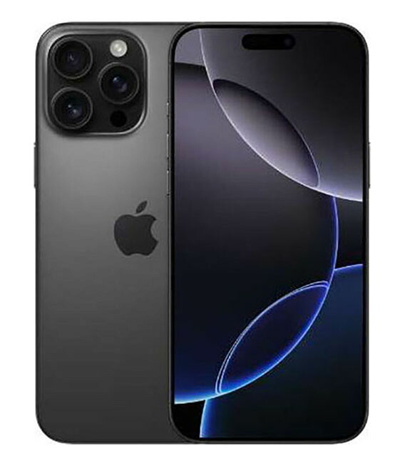 【中古】【安全性のある引き請ける】 iPhone16 Pro Max[1結核症] au 黒いことチタニウム
