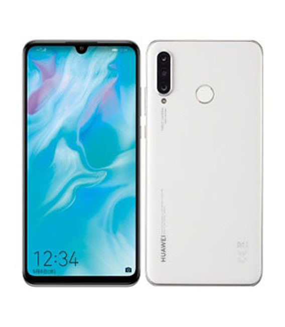 【中古】【楽になること引き受ける】 HUAWEI P30 lite  Premium HWV33[128GB] au パール白いこと