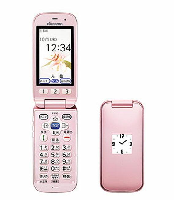 楽天市場 中古 安心保証 Docomo F 01g ピンク ゲオモバイル