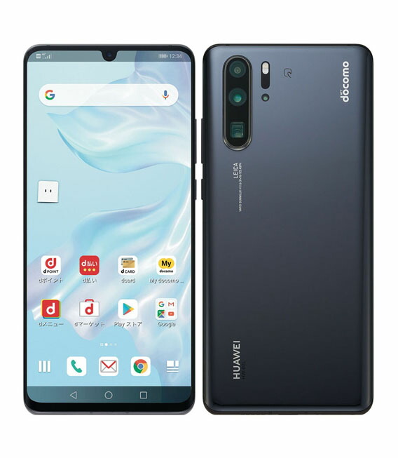 楽天市場】【未使用品〜中古品】HUAWEI P30 Pro HW-02L docomo版SIM