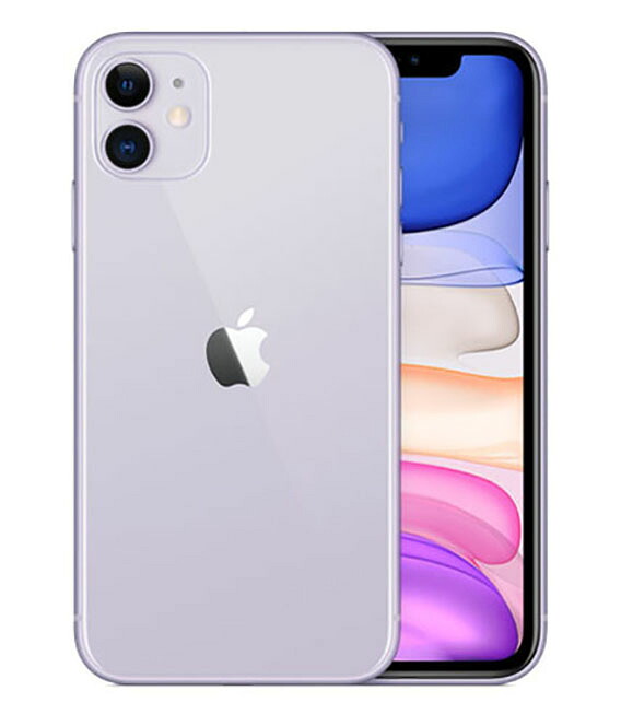 【中古】【安心保証】 iPhone11[256GB] docomo パープル｜ゲオモバイル