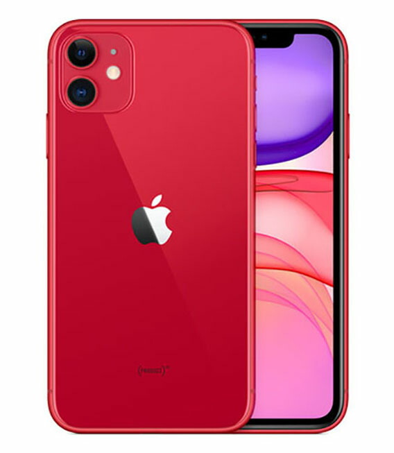 【中古】【安心保証】 iPhone11[256GB] SIMロック解除 docomo レッド