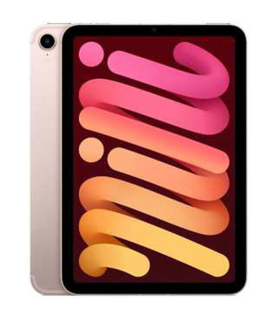 【中古】【安心保証】 iPad mini 8.3インチ 第6世代[256GB] セルラー SoftBank ピンク