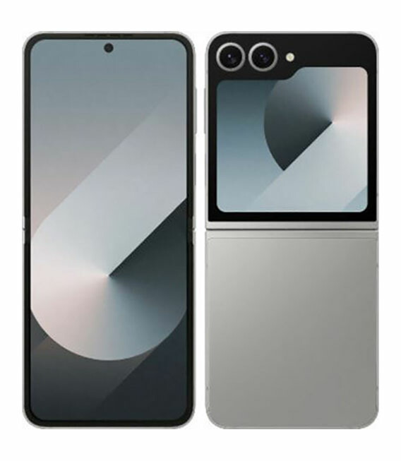【中古】【安心保証】 Galaxy Z Flip6 SM-F741Q[256GB] SIMフリー シルバーシャドウ