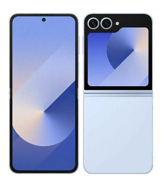 【中古】【安心保証】 Galaxy Z Flip6 SM-F741Q[256GB] SIMフリー ブルー｜ゲオモバイル