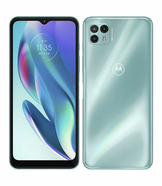 【中古】【安心保証】 SIMフリー moto g50[128G] テンダーグリーン