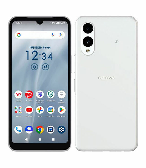 【中古】【安全性のある引き受ける】 arrows We2 A402DC[64GB] SoftBank ミストホワイト