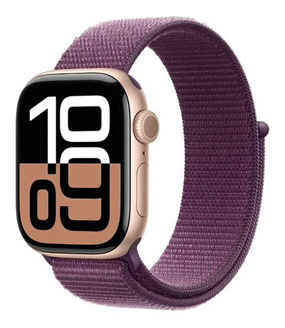 【中古】【安心保証】 Series10[42mm/GPS]アルミ ローズゴールド Apple Watch｜ゲオモバイル
