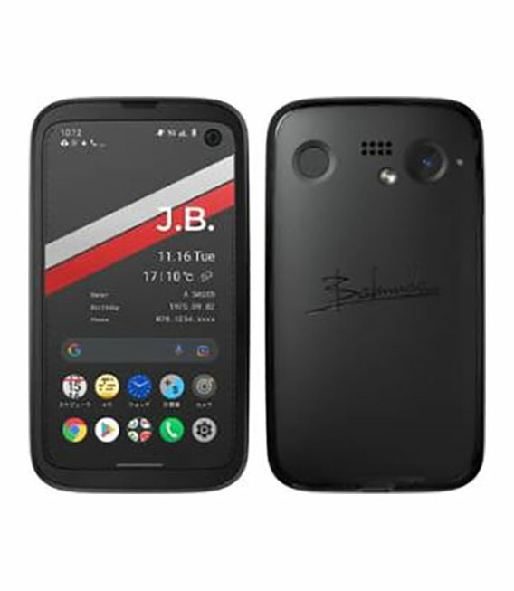 【中古】【安全性のある引き受ける】 SoftBank BALMUDA Phone A101BM 黒いこと