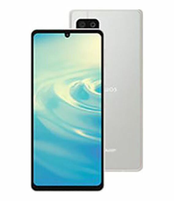【中古】【安全性のある引き受ける】 AQUOS sense6 SH-M19[64GB] SIM無償性 しろがね色