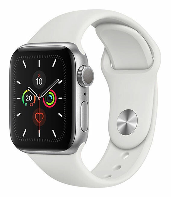 【中古】【安全性のある引き受ける】 Series5[40粍/GPS]軽銀 しろがね色 Apple Watch