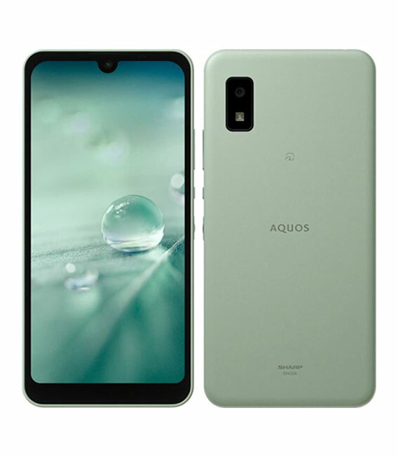 【中古】【安全性のある引き受ける】 AQUOS wish SHG06[64GB] UQ可動性 オリーブ緑であること
