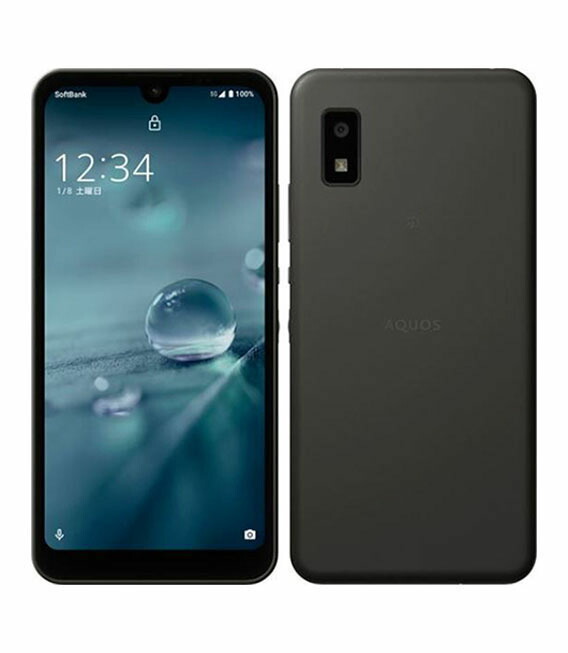 【中古】【楽になること引き受ける】 AQUOS wish A103SH[64GB] SoftBank 濃灰色 法人専用青写真