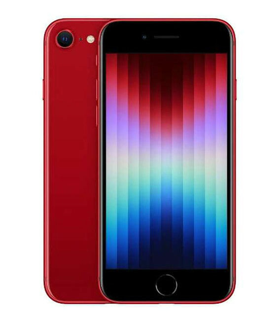 【中古】【安心保証】 iPhoneSE 第3世代[64GB] モバイル PRODUCTRED
