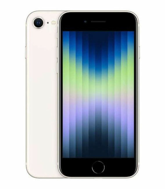 【中古】【安心保証】 iPhoneSE 第3世代[256GB] モバイル スターライト