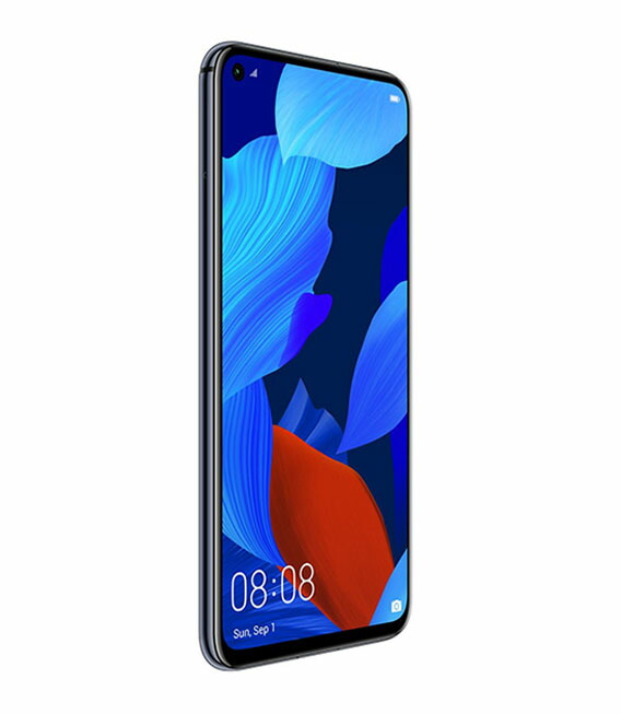 【中古】【安全性のある引き受ける】 HUAWEI nova 5T YAL-L21[128GB] SIM無償性 黒いこと