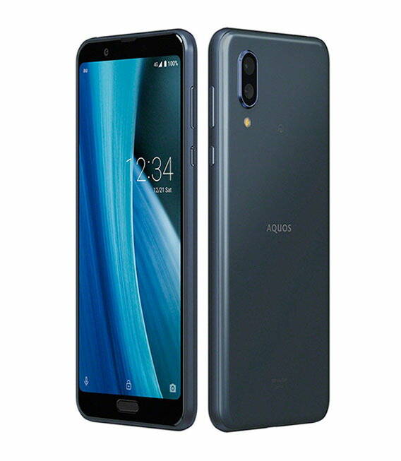 【中古】【楽になること引き受ける】 AQUOS sense3 plus SHV46[64GB] au クラッシィブルー