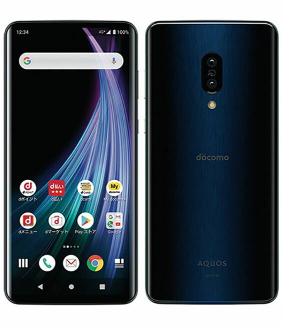 【中古】【安全性のある引き受ける】 AQUOS zero2 SH-01M[256GB] docomo アストロブラック