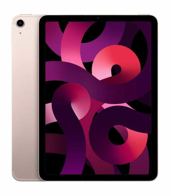 【中古】【安心保証】 iPad Air 10.9インチ 第5世代[256GB] セルラー SIMフリー ピンク