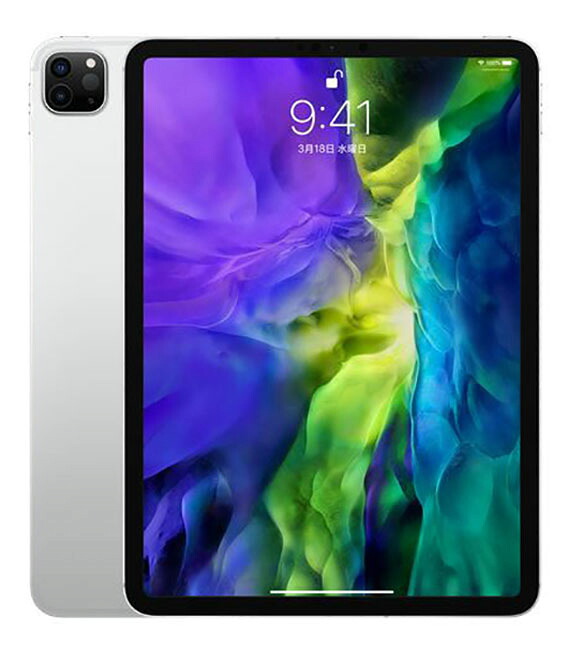 【中古】【安心保証】 iPad Pro 11インチ 第2世代[256GB] セルラー docomo シルバー
