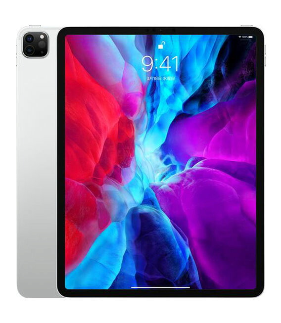 【中古】【安心保証】 iPad Pro 12.9インチ 第4世代[128GB] セルラー au シルバー