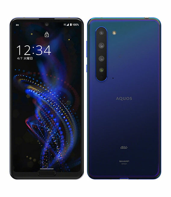 【楽天市場】【ポイント15倍 9/19 20:00〜9/25 23:59】【中古】【安心保証】 AQUOS R5G SHG01[256GB] au  アースブルー : ゲオモバイル