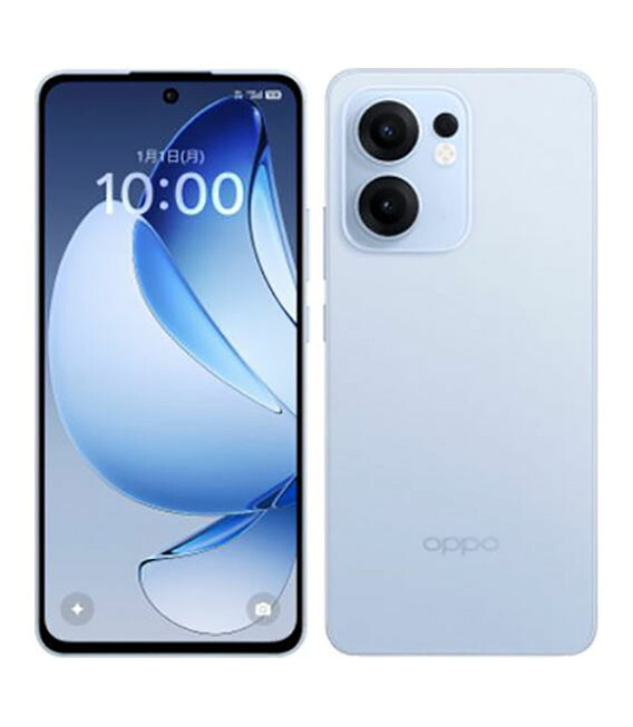 【中古】【安心保証】 OPPO Reno13 A A501OP[128GB] アイスブルー｜ゲオモバイル