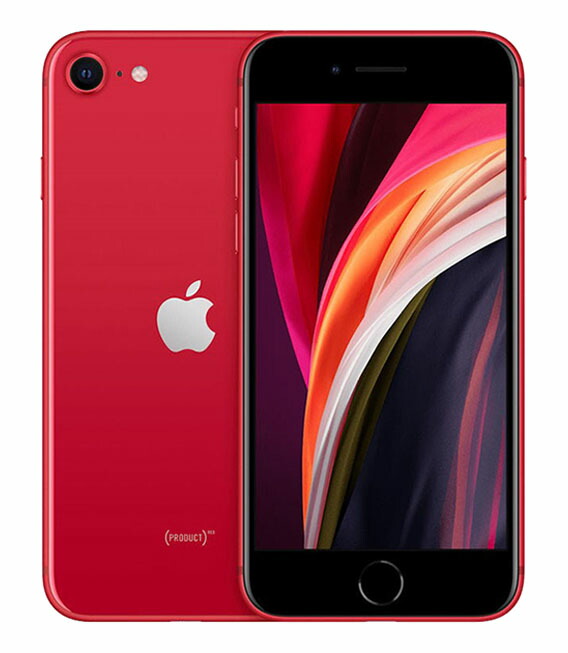 【中古】【楽になること引き請ける】 iPhoneSE 第2時人[256GB] au 赤いこと