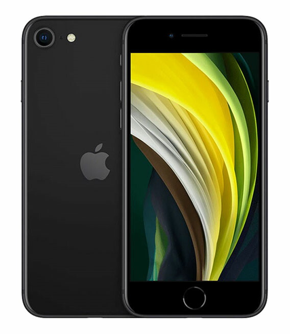 【中古】【安全性のある引き請ける】 iPhoneSE 第2時人[64GB] SIM鍵を掛ける取り消す SB/YM 黒いこと