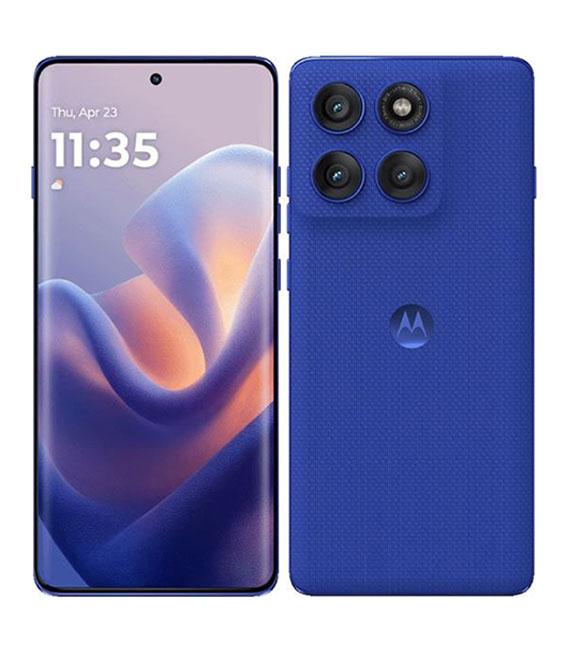 【中古】【安心保証】 motorola edge 60 pro XT2507-6[256GB] SIMフリー ダーズブルー